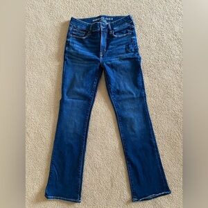 American Eagle High-Rise Skinny Kick Stretch Jeans